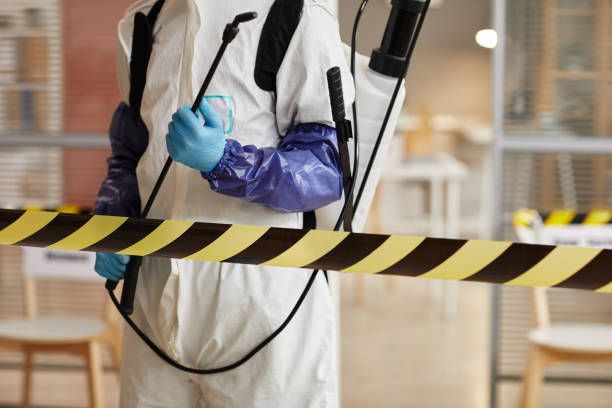 Professional Blood Cleanup technician working in Port Orange, FL
